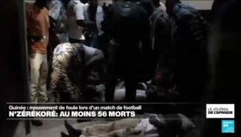 Match de football en Guinée : au moins 56 morts lors d'un mouvement de foule