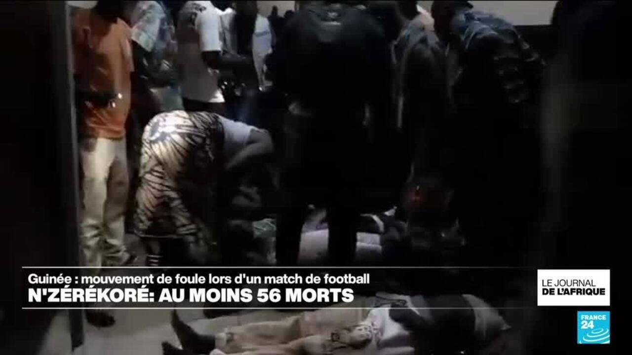 Match de football en Guinée : au moins 56 morts lors d'un mouvement de foule