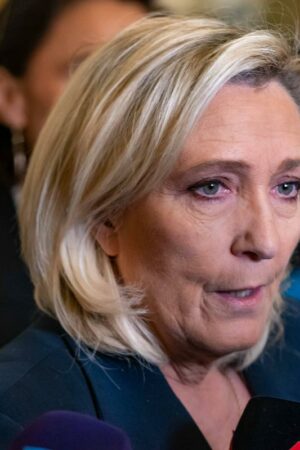 Motion de censure : le tir à un coup de Marine Le Pen