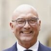 Gregg Wallace receives his MBE for services to food and charity. Pic: PA