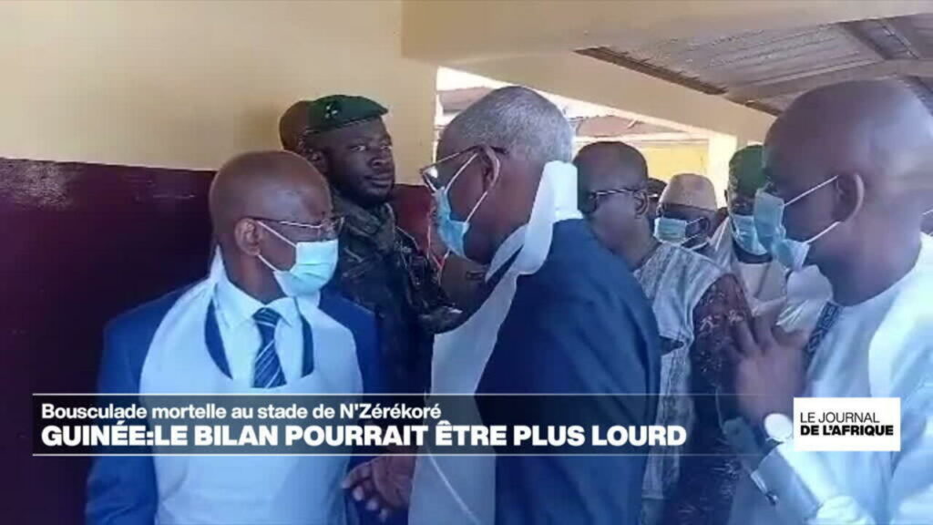 Bousculade en Guinée : le bilan pourrait être plus lourd