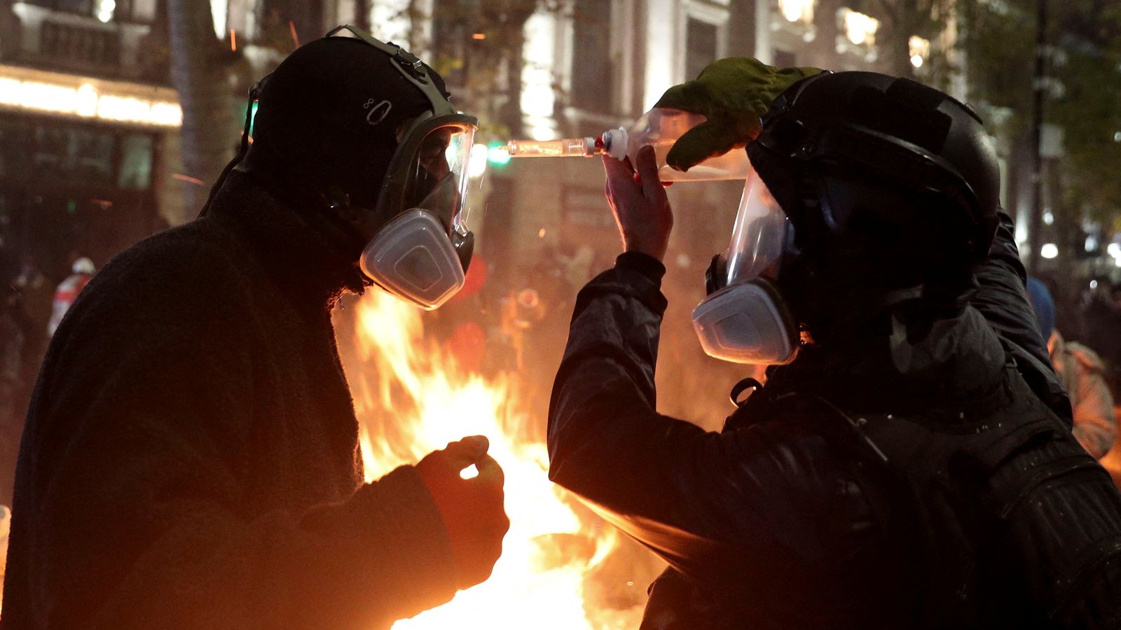 Protesters undeterred in battle on the streets for Georgia's future