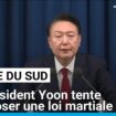 Corée du Sud : le président Yoon assailli de toutes parts après son éphémère loi martiale