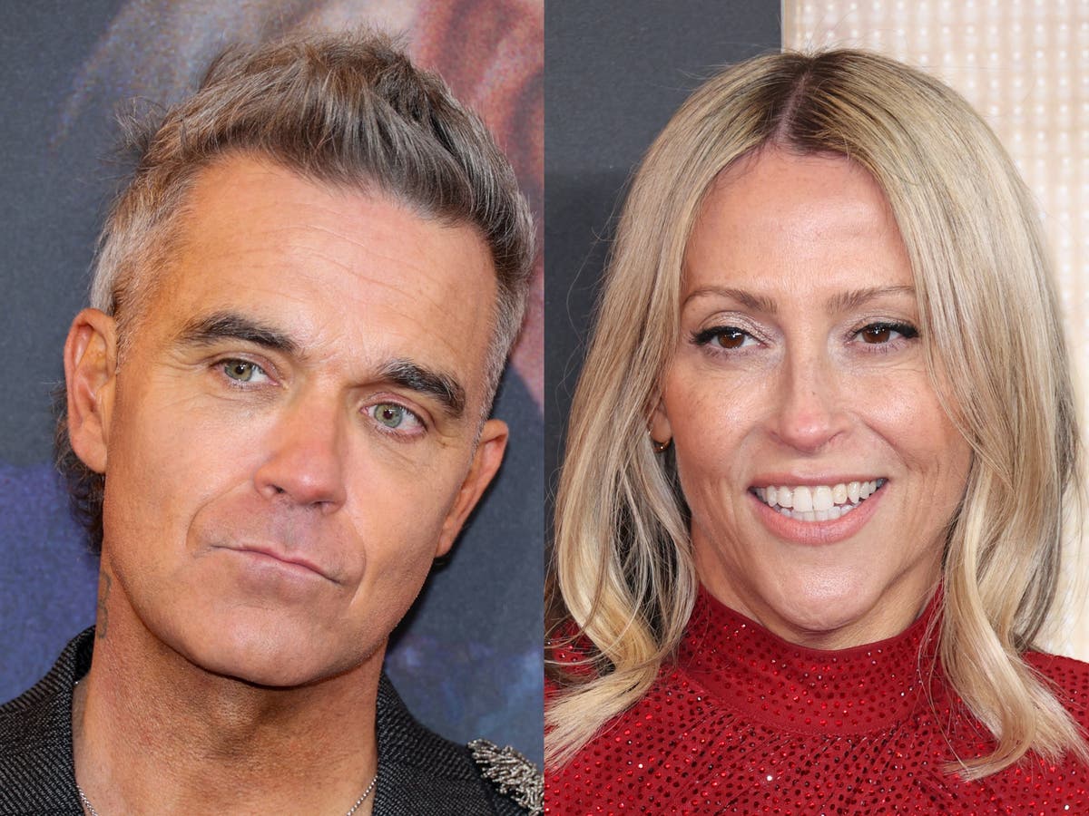 Robbie Williams says ‘difficult’ Nicole Appleton scene in new biopic fills him with ‘shame’