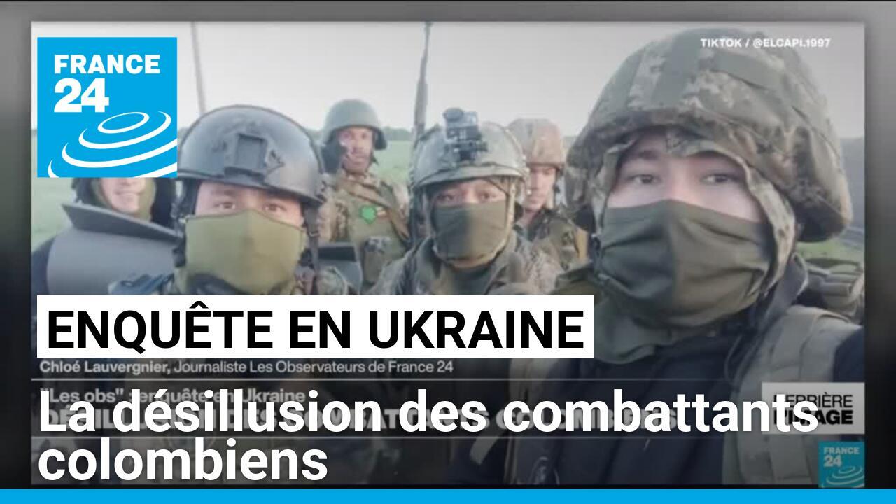 Enquête en Ukraine : la désillusion des combattants colombiens