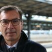 Le président de la SNCF, Jean-Pierre Farandou, à la Gare de l'Est à Paris, le 12 décembre 2023