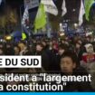 Corée du Sud : le président a "largement violé la constitution", accuse la motion de destitution