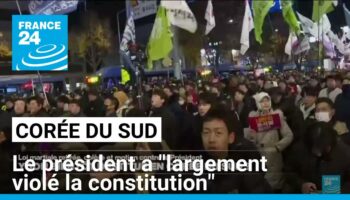 Corée du Sud : le président a "largement violé la constitution", accuse la motion de destitution