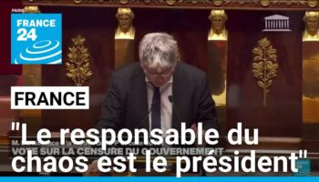 Vote sur la censure du gouvernement : "Le responsable du chaos est le président", selon E. Coquerel