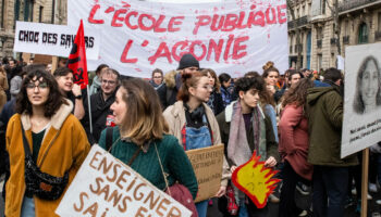 Grève des enseignants : «On veut dire au gouvernement que le mépris, ça suffit»