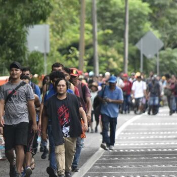 Migration: Mexiko nimmt an einem Tag über 5.200 Menschen auf der Flucht fest