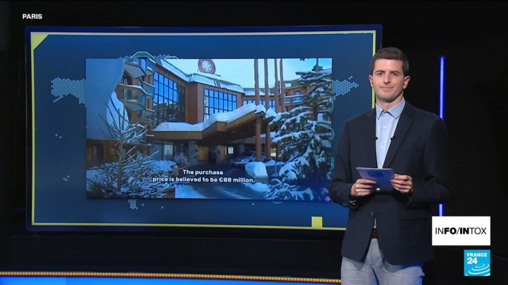 Non, Volodymyr Zelensky n'a pas acheté un palace à Courchevel