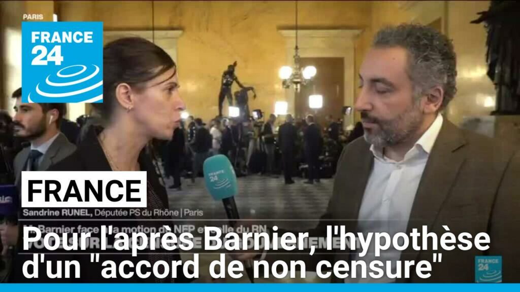 France : pour l'après Barnier, l'hypothèse d'un "accord de non censure" refait surface