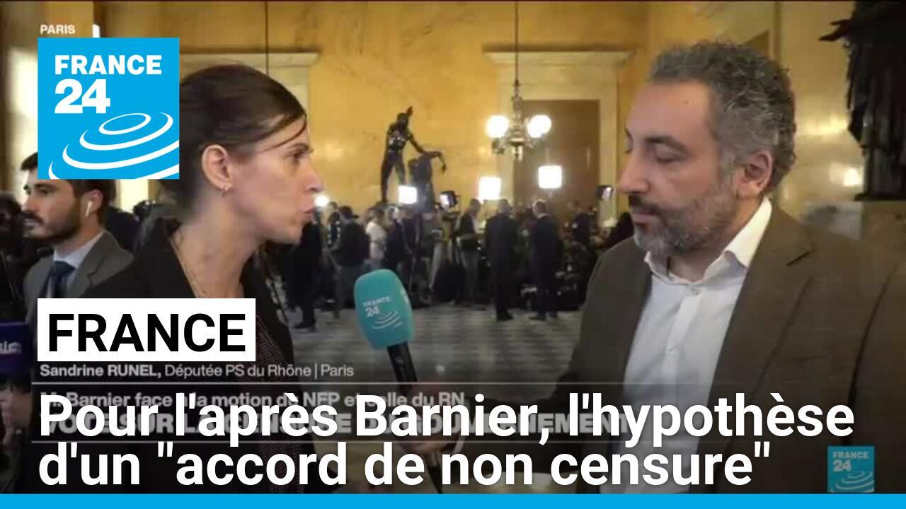 France : pour l'après Barnier, l'hypothèse d'un "accord de non censure" refait surface