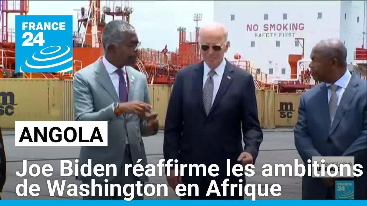 En Angola, Joe Biden réaffirme les ambitions de Washington en Afrique