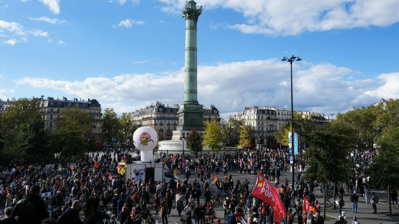 Journée de grève et de mobilisation dans la fonction publique en France