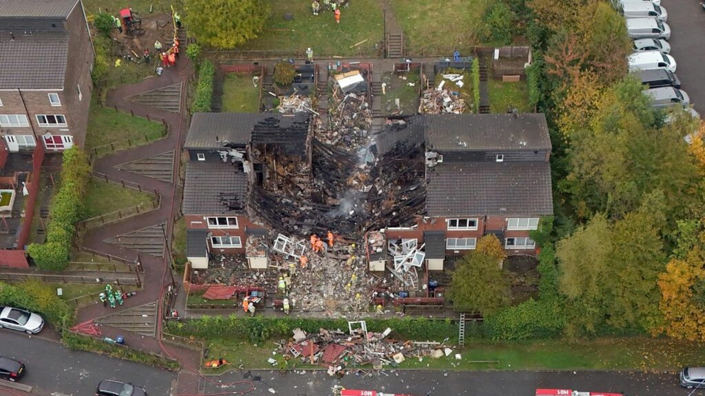 Man charged over house explosion in Newcastle which killed man and seven-year-old boy