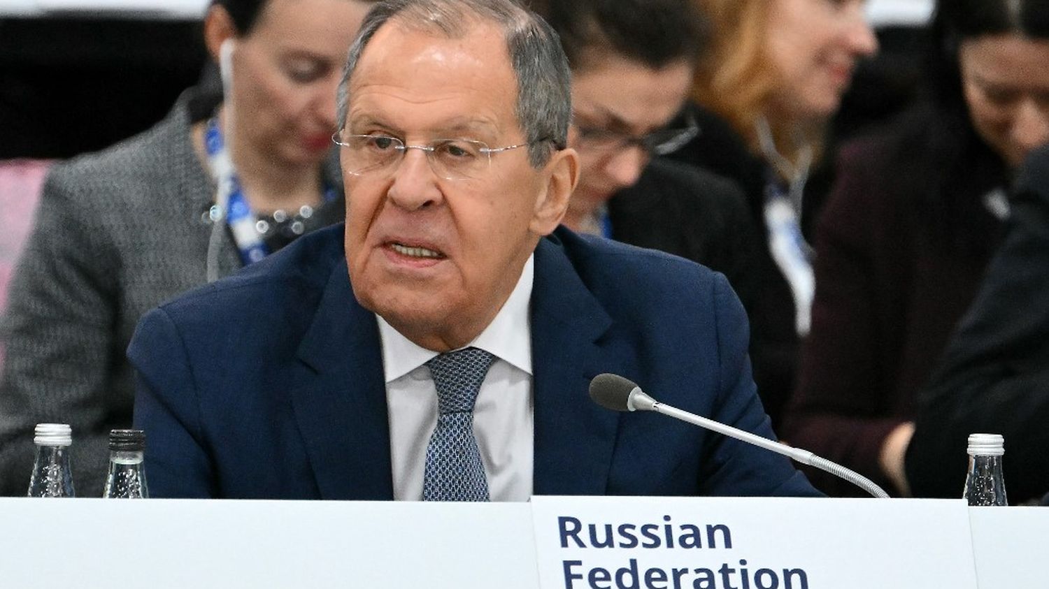 La "guerre froide" entre Moscou et l'Occident risque de devenir "chaude", estime le chef de la diplomatie russe, Sergueï Lavrov