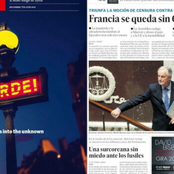 «Merde !», «Premier ministre éphémère», «What happens now ?» : la presse internationale réagit à l’éviction du gouvernement Barnier