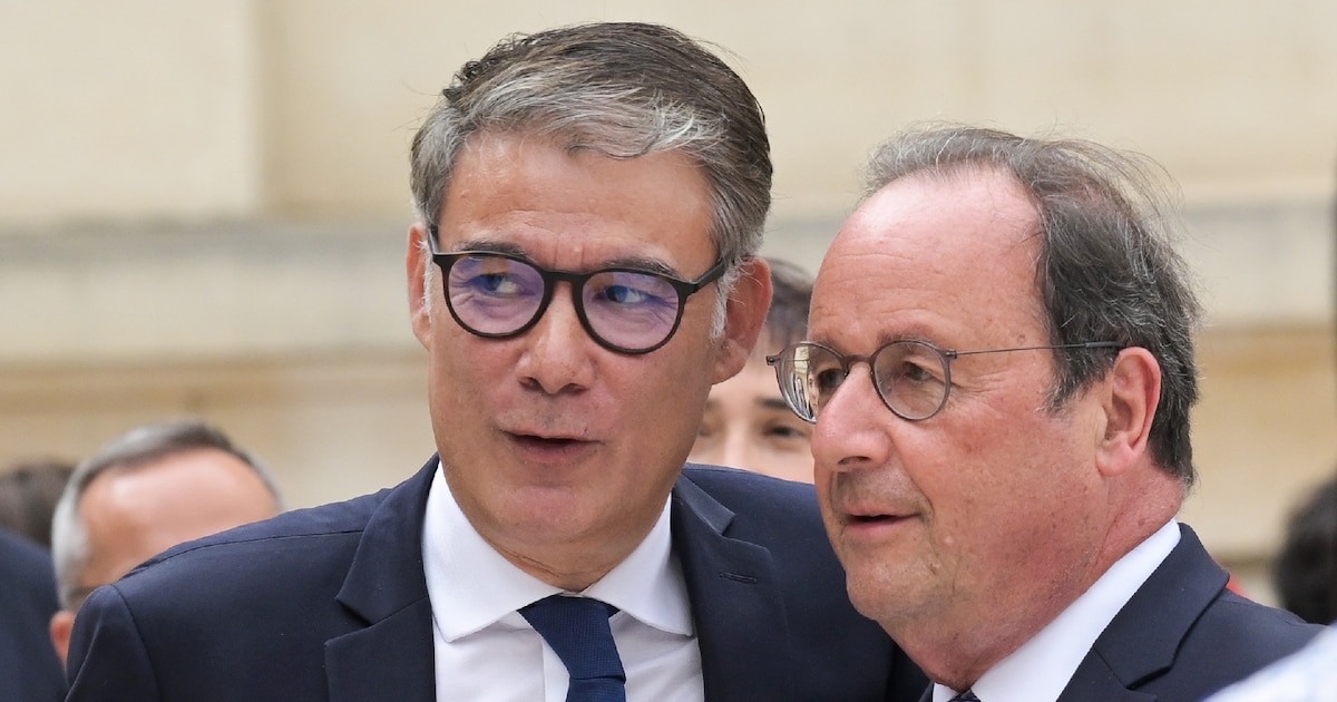 Alors que le patron du PS Olivier Faure (gauche) a défendu mardi la motion de censure contre le gouvernement Barnier, il est de plus en plus contesté au sein du PS, où l'ex-président François Hollande a lancé l'offensive en réclamant son remplacement à la tête du parti