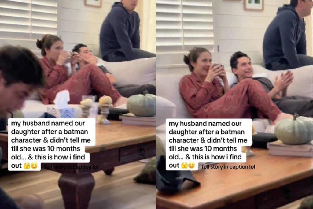 Mother finds out husband named their daughter after a Batman character and kept it secret for 10 months