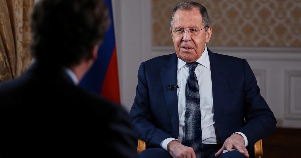 Au micro de Tucker Carlson, Sergueï Lavrov s’emploie à rassurer les Américains