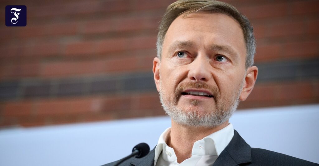 FDP: Lindner will geplanter Steuerentlastung nicht zustimmen