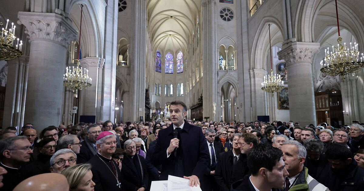 EN DIRECT - Réouverture de Notre-Dame : suivez la cérémonie et le discours de Macron