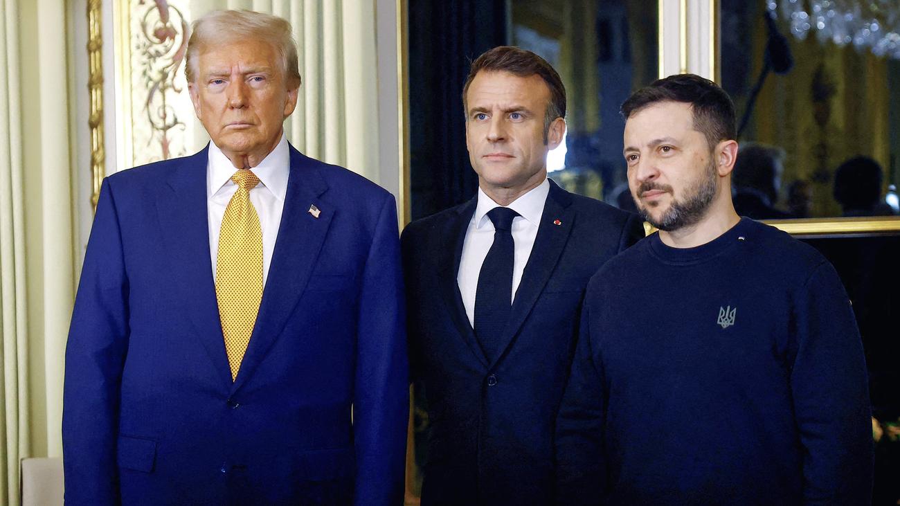 Frankreich: Macron, Trump und Selenskyj treffen sich zu Gespräch in Paris