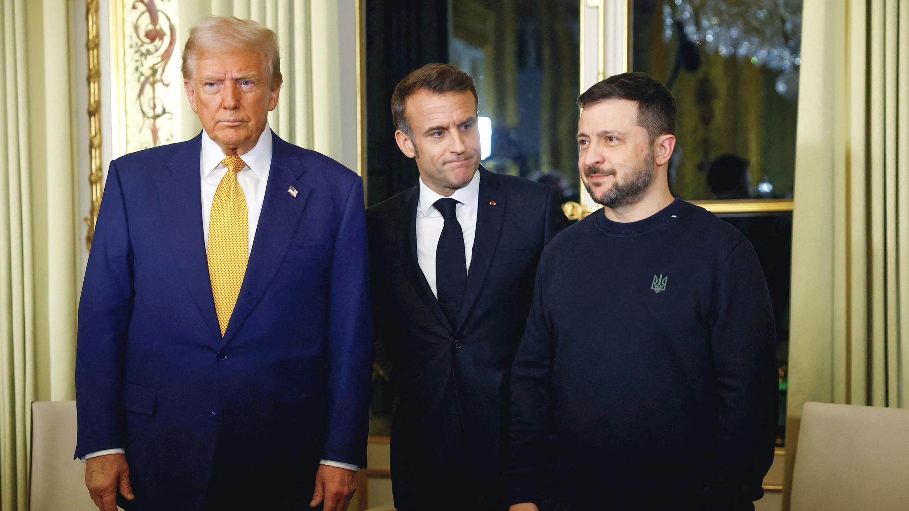 Macron réunit Trump et Zelensky à l’Élysée, un coup diplomatique en pleine crise politique intérieure