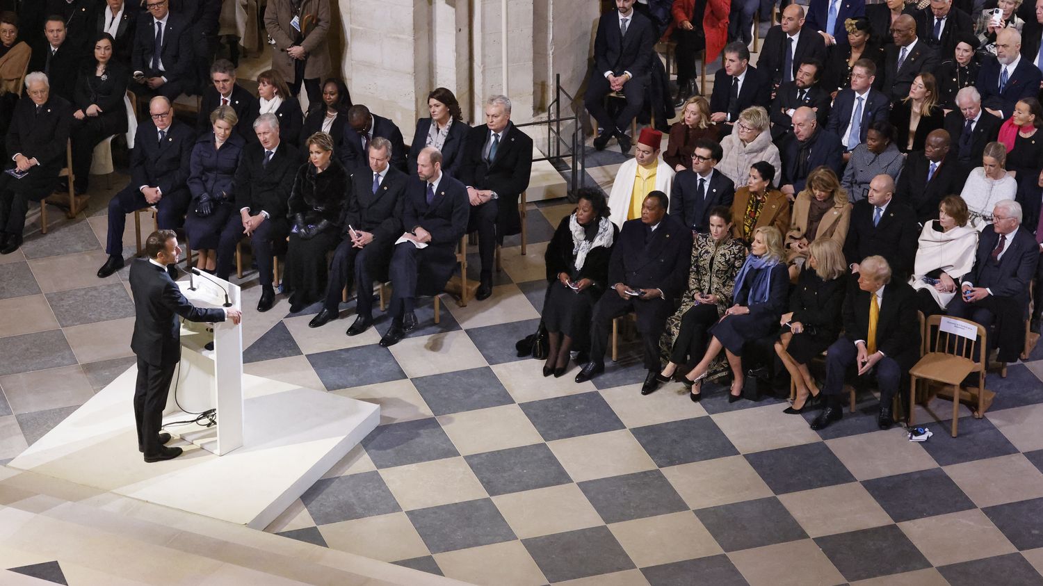 Réouverture de Notre-Dame de Paris : Emmanuel Macron exprime la "gratitude de la nation française envers tous ceux qui ont sauvé et rebâti" la cathédrale