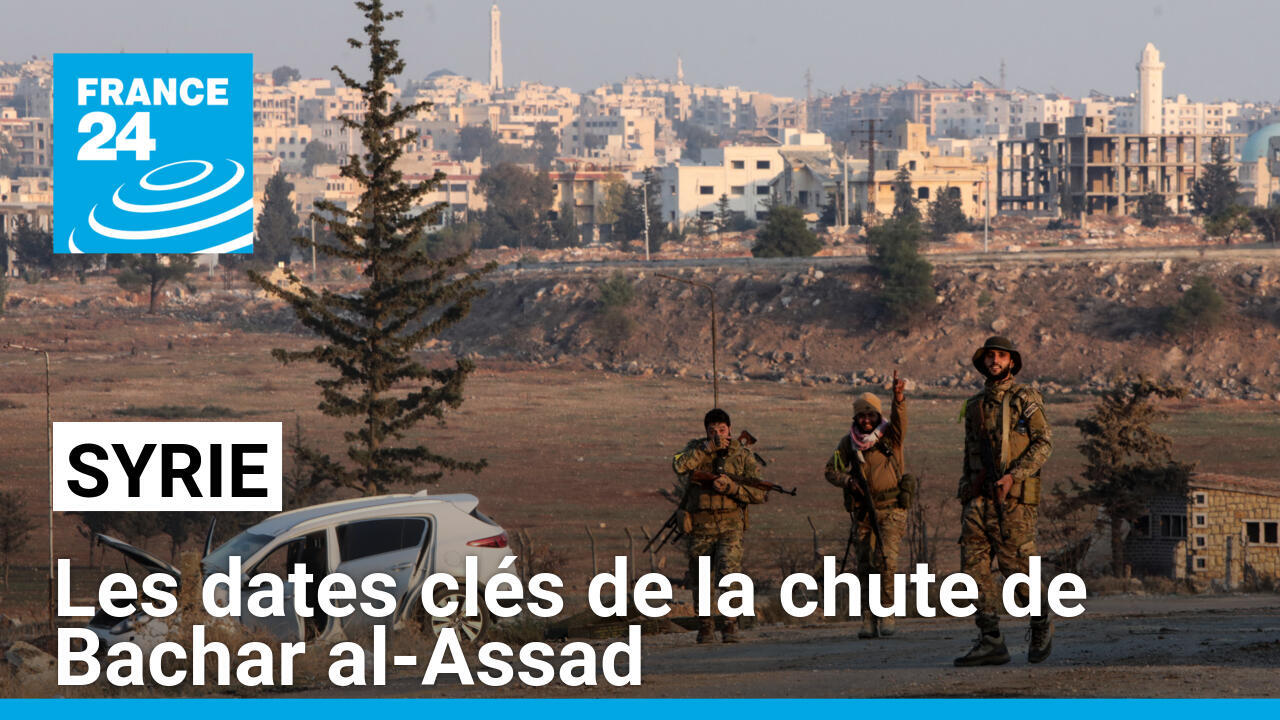 Les dates clés de la chute de Bachar al-Assad