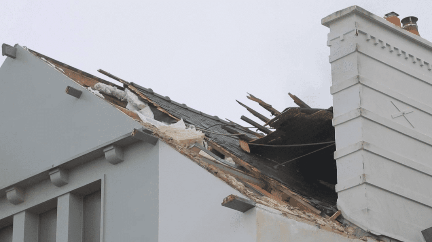 Intempéries : les dégâts de la tempête Darragh en Bretagne