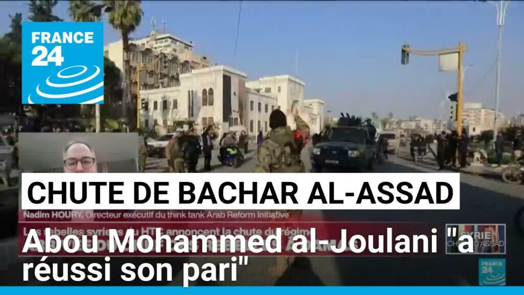 Chute de Bachar al-Assad : Abou Mohammed al-Joulani "a réussi son pari"