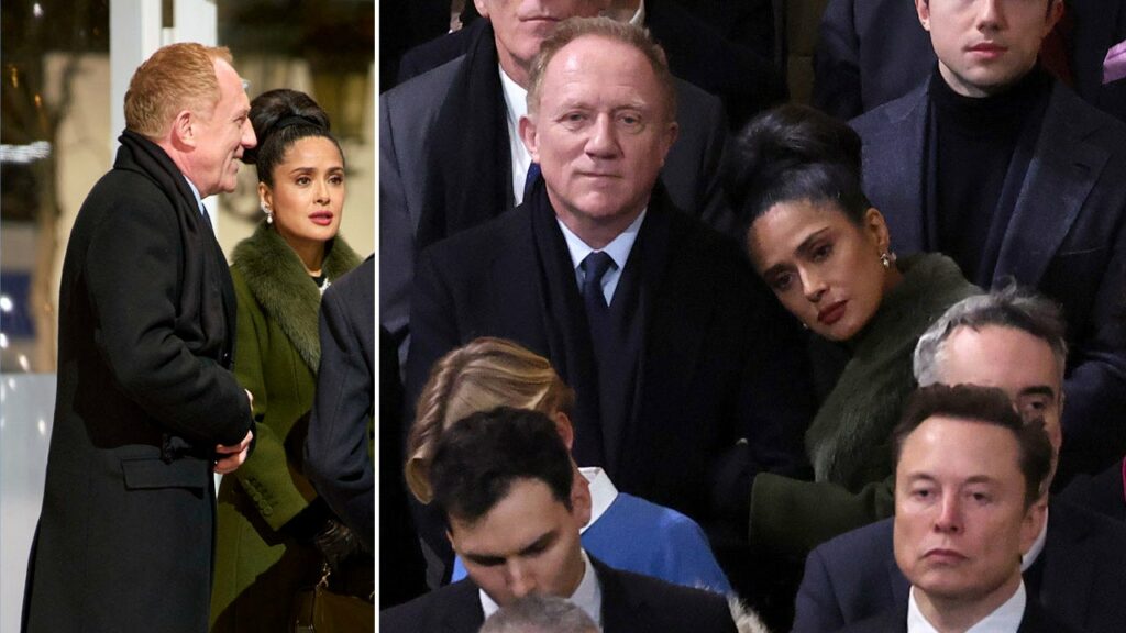 Salma Hayek, billionaire husband attend Notre Dame reopening after donating $113 million for restoration