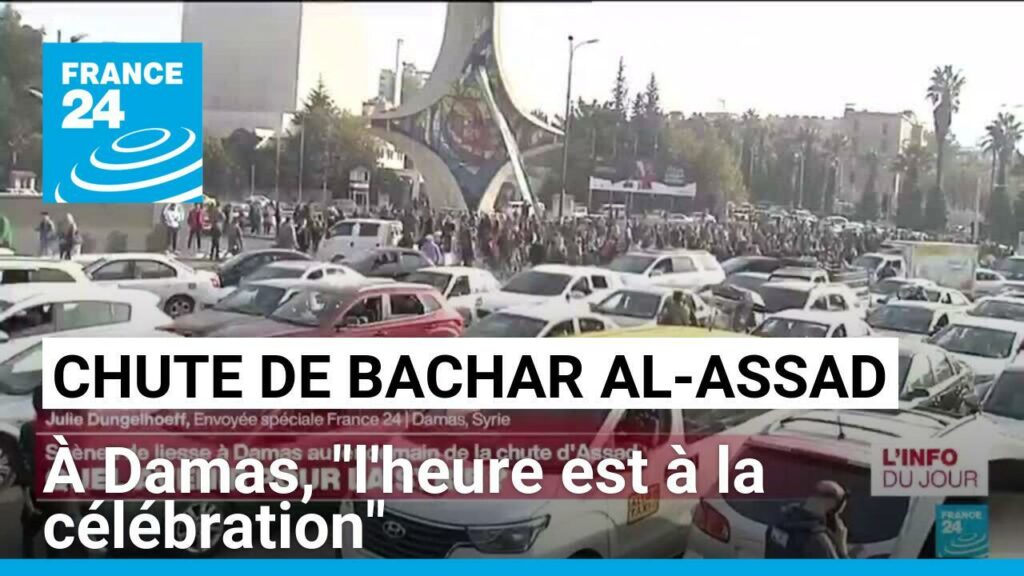 Chute de Bachar al-Assad : à Damas, "l'heure est à la célébration"