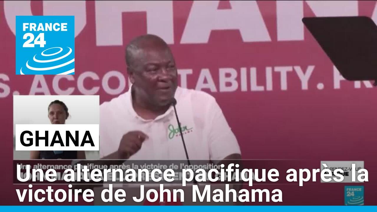 Présidentielle au Ghana : une alternance pacifique après la victoire de John Mahama