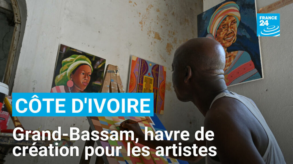 Côte d'Ivoire : Grand-Bassam, havre de création pour artistes lassés par Abidjan