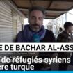 Chute de Bachar al-Assad : afflux de réfugiés à la frontière turque