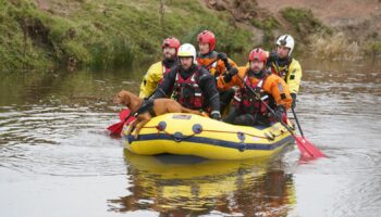 Search resumes for ex-England rugby player feared dead after car went into river