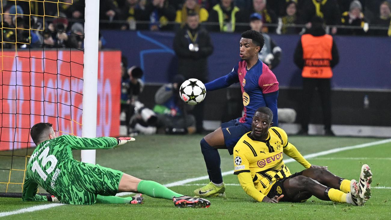 Champions League: Dortmund verliert gegen Barcelona, Stuttgart siegt deutlich gegen Bern