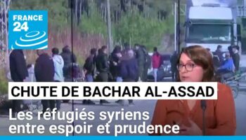 Chute de Bachar al-Assad en Syrie : les réfugiés syriens entre espoir et prudence