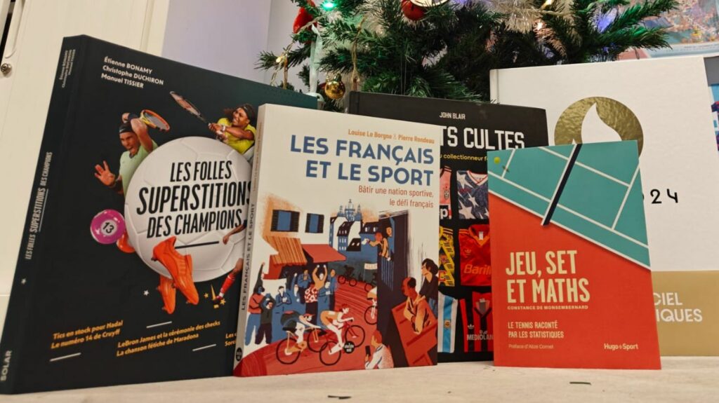 Noël 2024 : Paris 2024, superstitions secrètes, collectionneurs... Cinq livres de sport à mettre sous le sapin