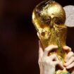 FILE PHOTO: Soccer Football - FIFA World Cup Qatar 2022 - Final - Argentina v France - Lusail Stadium, Lusail, Qatar - December 18, 2022 General view of Argentina's Lionel Messi lifting the trophy as he celebrates winning the World Cup REUTERS/Hannah Mckay/File Photo