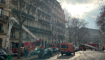 À Paris, un incendie se déclare dans un immeuble du 16e arrondissement, l’avenue d’Iena fermée