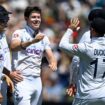 England claim three wickets after frustrating opening session