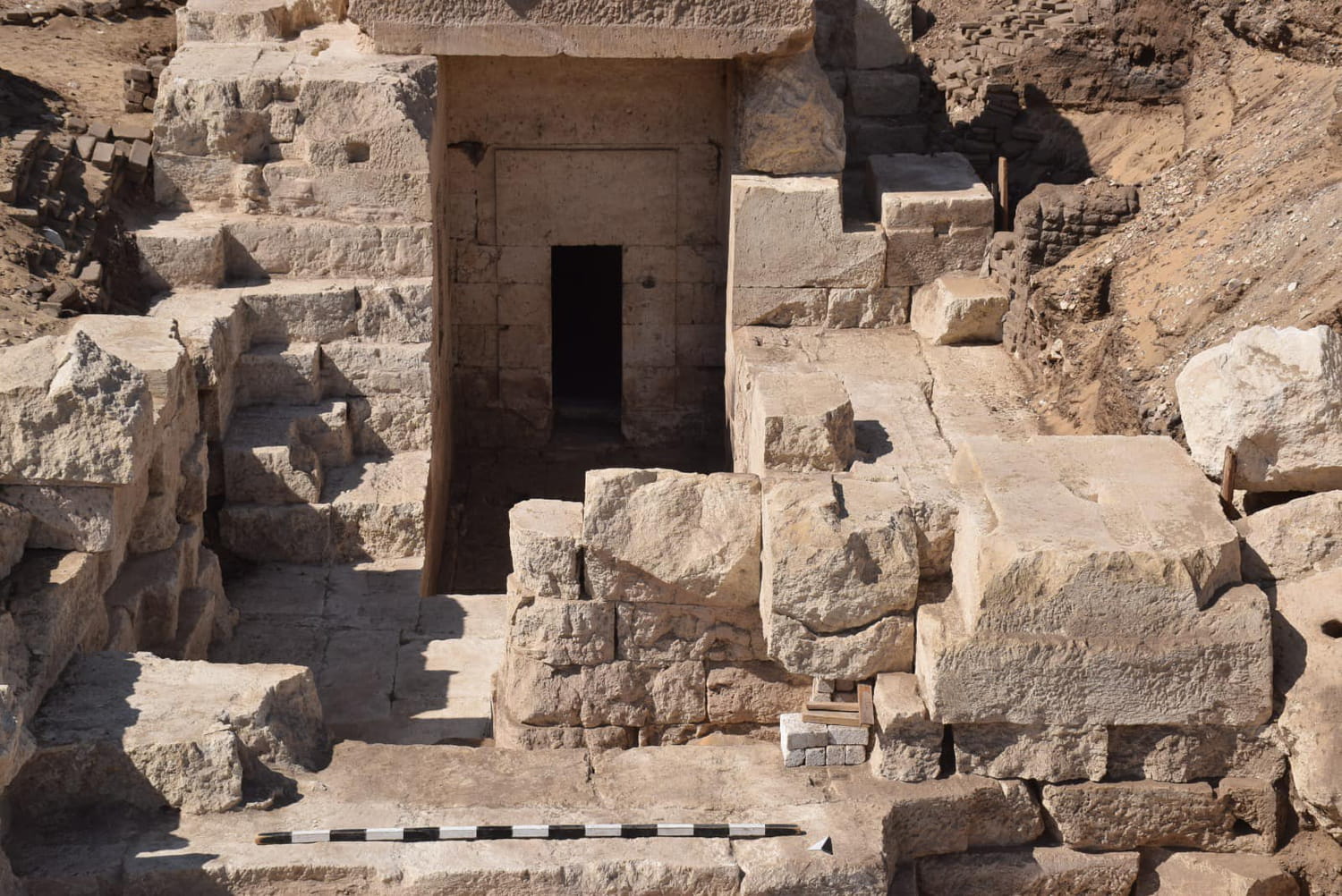 Un temple spectaculaire mis au jour par des archéologues en Egypte