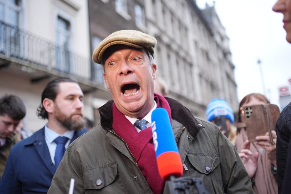 New poll confirms that Nigel Farage’s Reform UK set to make 2025 a three-way race