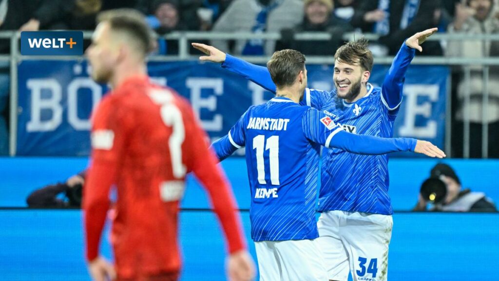 Darmstadt feiert Kantersieg gegen Kaiserslautern