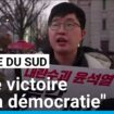 Corée du Sud : la destitution de Yoon, "une victoire de la démocratie" salue l'opposition